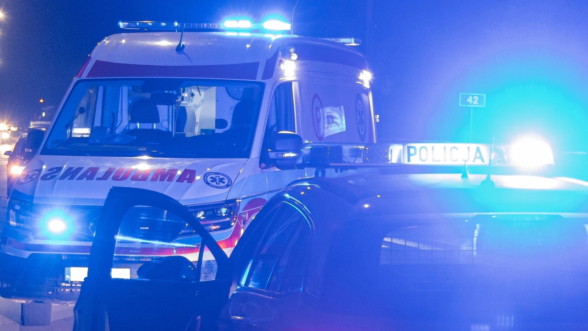 Польський поліційний автомобіль на вулиці Вроцлава (ілюстративне фото)