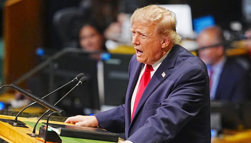 Зеленський і Трамп на зустрічі на полях Генеральної Асамблеї ООН у Нью-Йорку, 22 вересня 2026 року